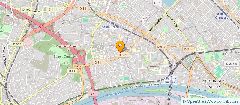 localisation de l'entreprise BEST LEVEL SECURITY SARL  ARGENTEUIL