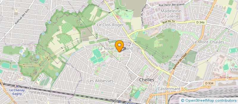 localisation de l'entreprise BEST LIFE  CHELLES