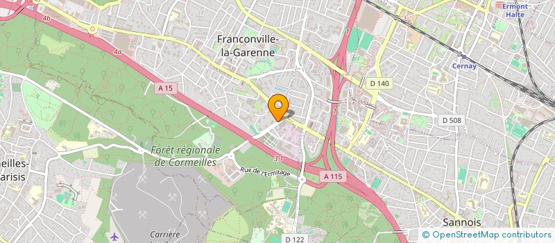localisation de l'entreprise BEST MACONNERIE GENERALE à FRANCONVILLE