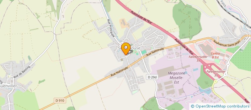 localisation de l'entreprise BEST MECA  SEINGBOUSE