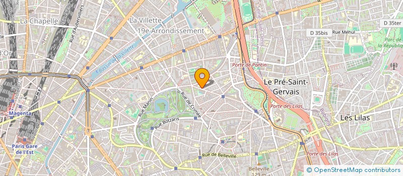 localisation de l'entreprise BEST MODE  PARIS