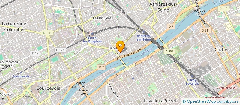 localisation de l'entreprise BEST OF... à COURBEVOIE