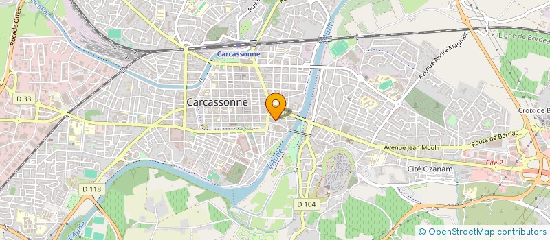 localisation de l'entreprise BEST OF FRANCE TRAVELS  CARCASSONNE