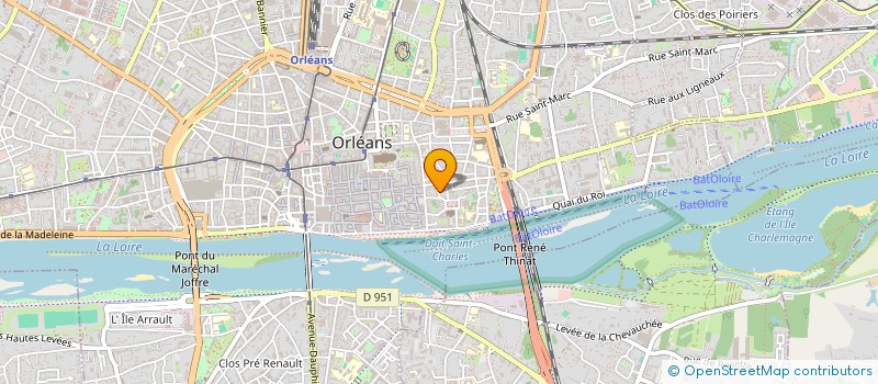 localisation de l'entreprise BEST OF IRISH  ORLEANS