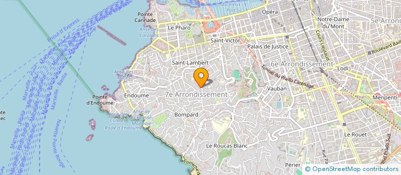 localisation de l'entreprise BEST OF LAND à MARSEILLE