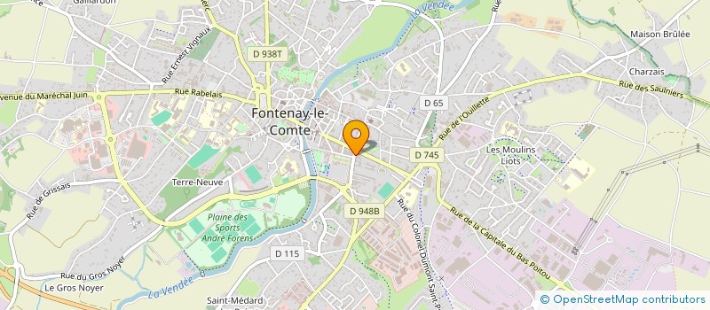 localisation de l'entreprise BEST OF PIZZA à FONTENAY-LE-COMTE