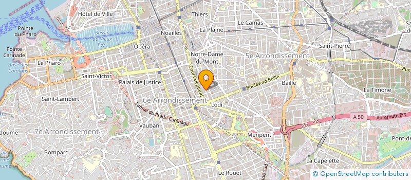 localisation de l'entreprise BEST OF SCOOT SERVICES à MARSEILLE
