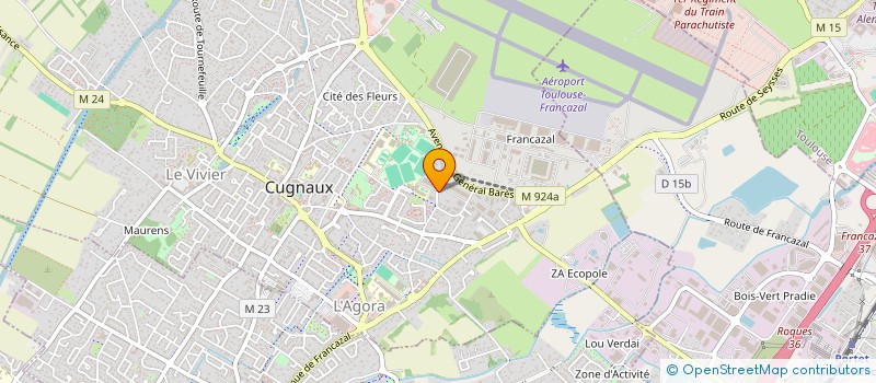 localisation de l'entreprise BEST OF SECURITY à CUGNAUX