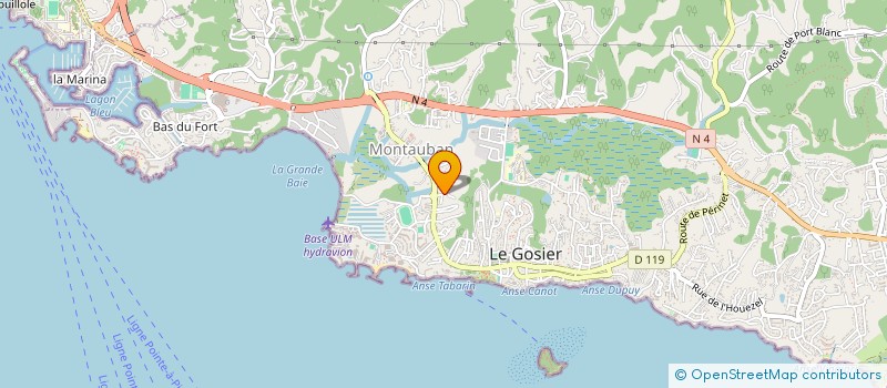 localisation de l'entreprise BEST OF TACOS  LE GOSIER