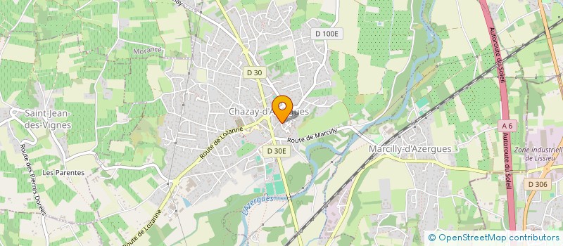 localisation de l'entreprise BEST OF VIDEO à CHAZAY-D'AZERGUES