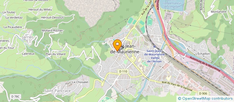 localisation de l'entreprise BEST OFF DIFFUSION  SAINT-JEAN-DE-MAURIENNE