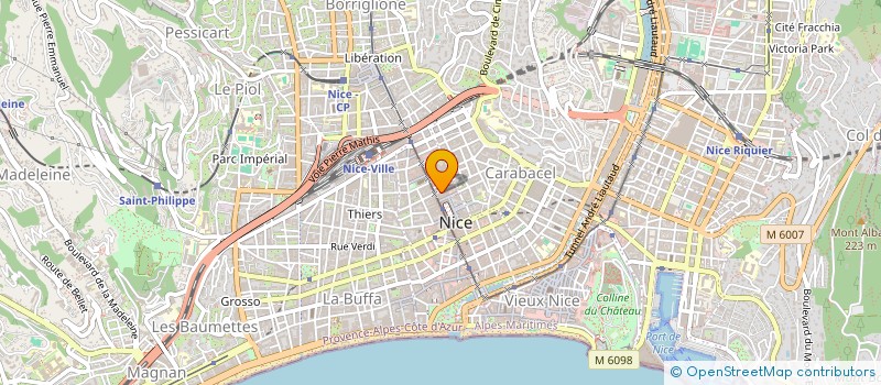 localisation de l'entreprise BEST PARTNER GROUP à NICE