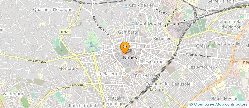 localisation de l'entreprise BEST PERIPH  NIMES