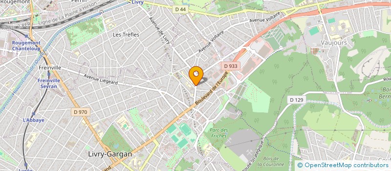 localisation de l'entreprise BEST PIZZA à LIVRY-GARGAN
