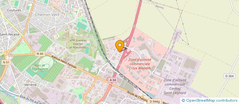 localisation de l'entreprise BEST REPAIR à REIMS