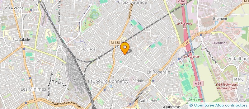 localisation de l'entreprise BEST SECURITE  TOULOUSE