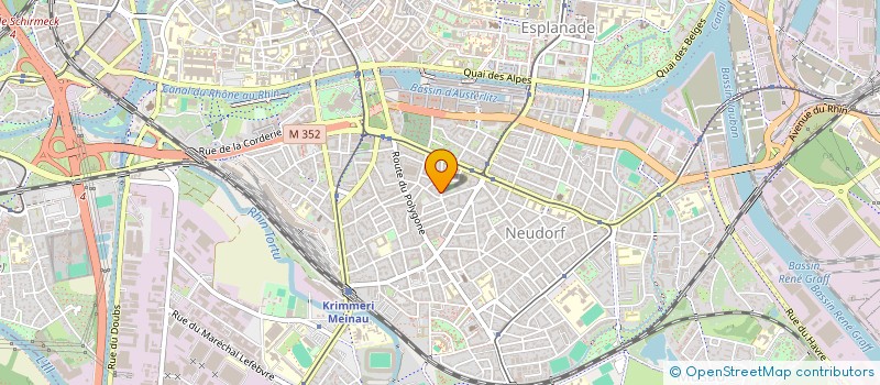 localisation de l'entreprise BEST SERVICES à STRASBOURG