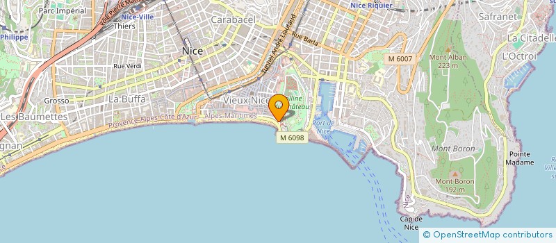 localisation de l'entreprise BEST SERVICES ENTREPRISES à NICE