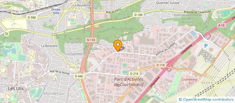 localisation de l'entreprise BEST SERVICES SECURITE PRIVEE à LES ULIS