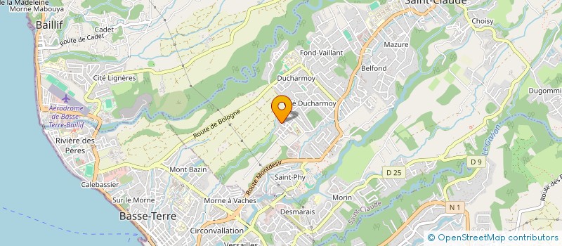 localisation de l'entreprise BEST SHAPE à SAINT-CLAUDE