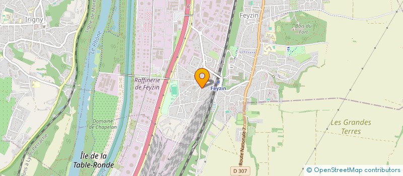 localisation de l'entreprise BEST STREET FOOD  FEYZIN