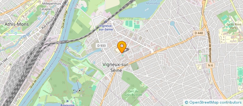 localisation de l'entreprise BEST TALENT AGENCY à VIGNEUX-SUR-SEINE