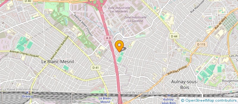 localisation de l'entreprise BEST TAXI  AULNAY-SOUS-BOIS