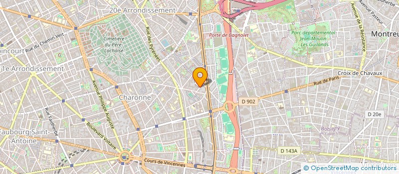 localisation de l'entreprise BEST TELECOM CENTERS à PARIS