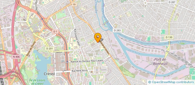 localisation de l'entreprise BEST TEMPLE  CRETEIL