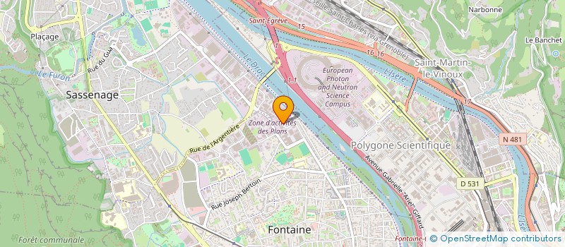 localisation de l'entreprise BEST TRANSPORT  FONTAINE