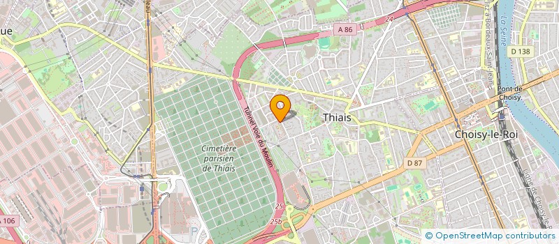 localisation de l'entreprise BEST TRANSPORT à THIAIS