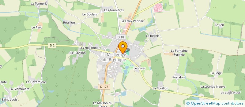 localisation de l'entreprise BEST V2P  LA MEILLERAYE-DE-BRETAGNE