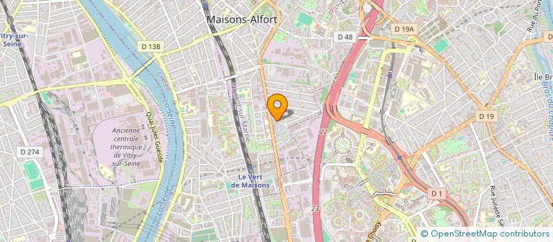 localisation de l'entreprise BEST VENTIL à MAISONS-ALFORT