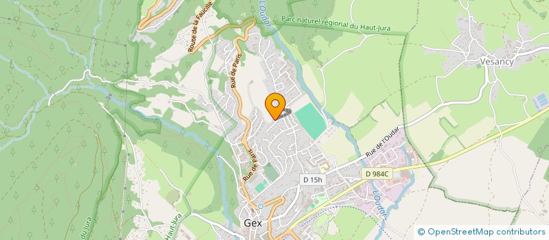 localisation de l'entreprise BEST4U  GEX