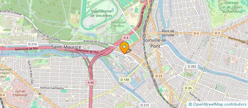 localisation de l'entreprise BESTA à SAINT-MAURICE
