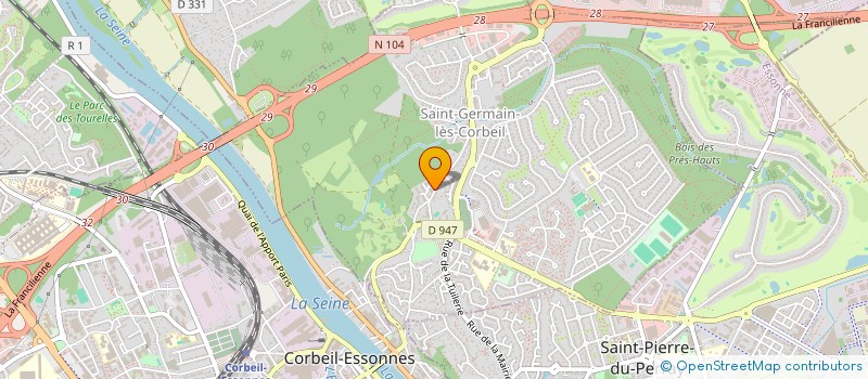 localisation de l'entreprise BESTASSURCONSEIL  SAINT-GERMAIN-LES-CORBEIL