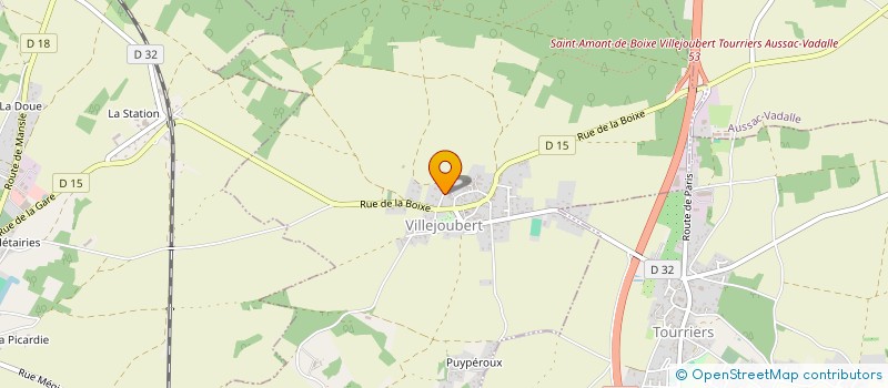 localisation de l'entreprise BESTCOVER  VILLEJOUBERT