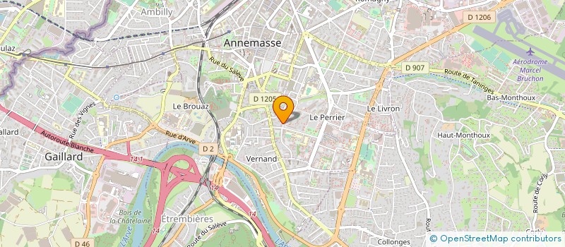 localisation de l'entreprise BESTDECOR à ANNEMASSE