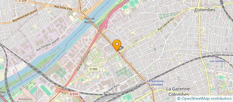 localisation de l'entreprise BESTDRIVEFR à COLOMBES