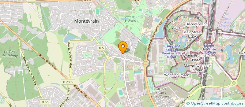 localisation de l'entreprise BESTE IMMO  MONTEVRAIN