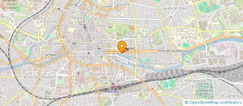 localisation de l'entreprise BESTER à RENNES