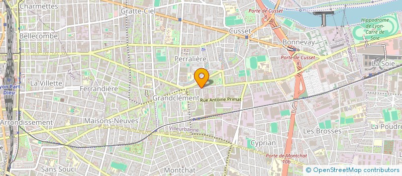 localisation de l'entreprise BESTIA DE LUNARES  LYON