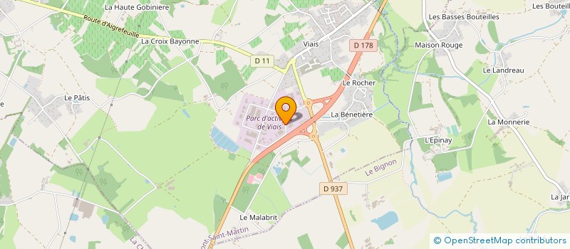 localisation de l'entreprise BESTICO à PONT-SAINT-MARTIN
