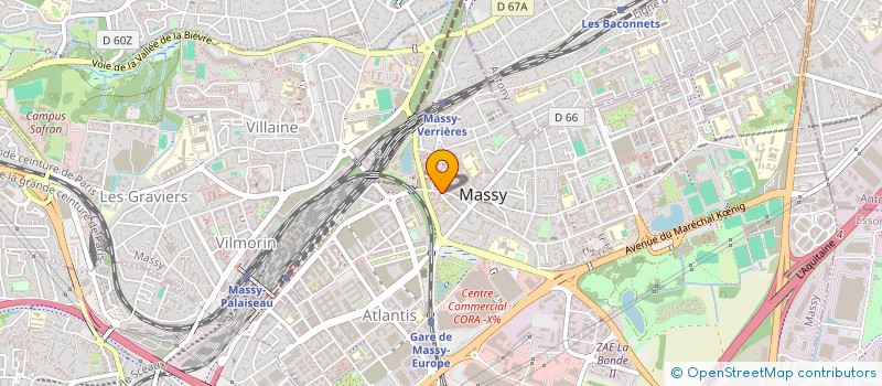 localisation de l'entreprise BESTIE'S FOOD à MASSY