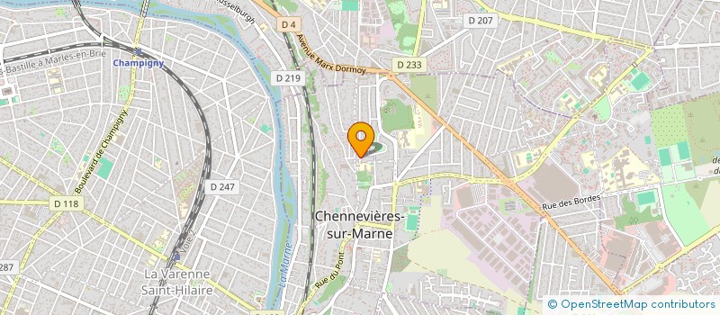 localisation de l'entreprise BESTIMMO  CHENNEVIERES-SUR-MARNE