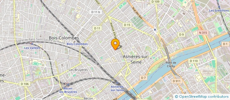 localisation de l'entreprise BESTLIFE  ASNIERES-SUR-SEINE