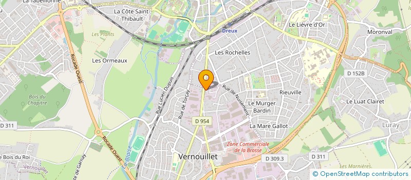 localisation de l'entreprise BESTLOCATAIRE à VERNOUILLET