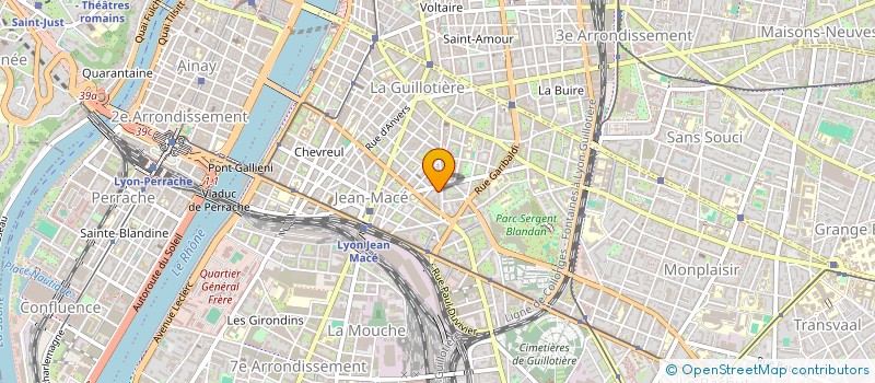 localisation de l'entreprise BESTOUAN FLUIDES  LYON