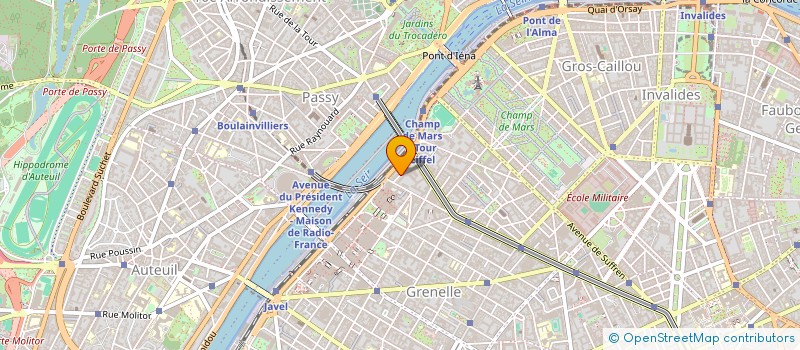 localisation de l'entreprise BESTRAILER à PARIS