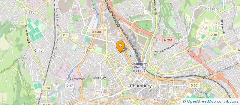 localisation de l'entreprise BESTREMA à CHAMBERY